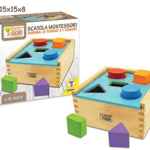 Scatola Montessori in Legno