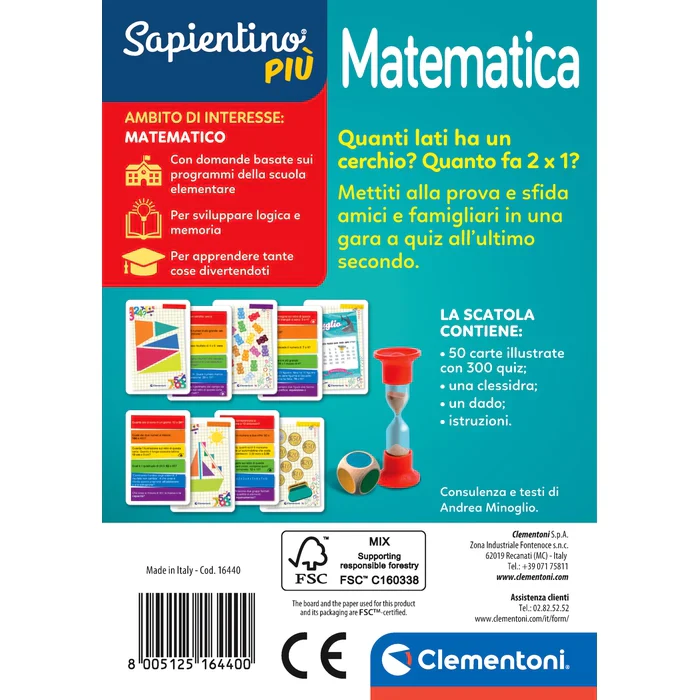 Sapientino Piu - Carte Matematica - immagine 4