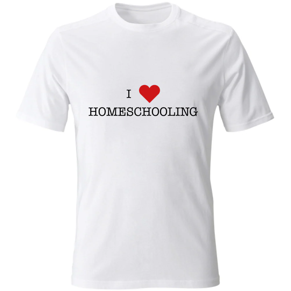 Maglietta Bambino I love Homeschooling - immagine 4