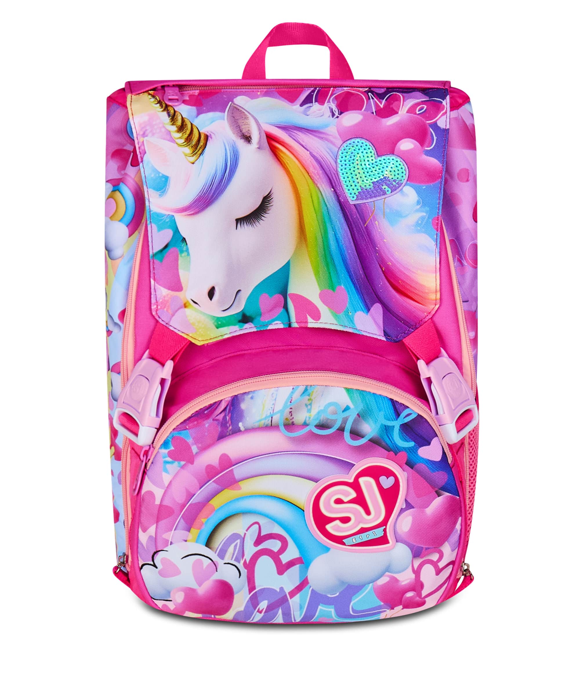 ZAINO ESTENSIBILE BIG - FLYUNICORN GIRL + OMAGGIO DIGITAL WATCH "TINTA UNITA" - immagine 3