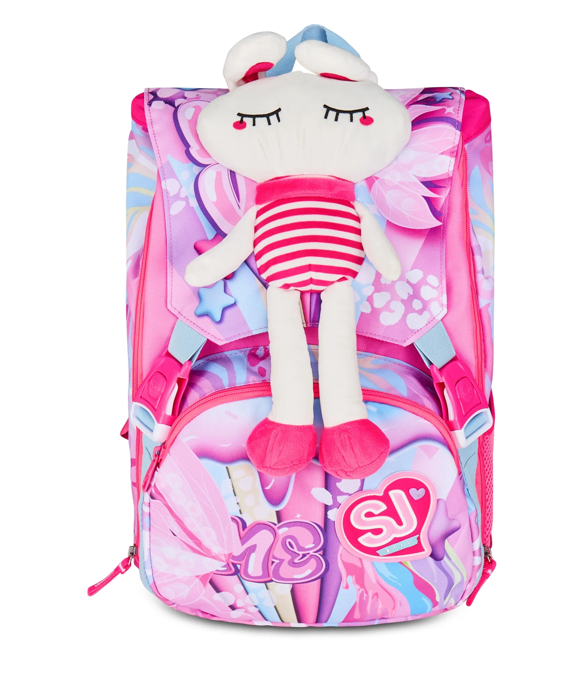 ZAINO ESTENSIBILE BIG - PLUSHY RABBIT + OMAGGIO DIGITAL WATCH "TINTA UNITA"