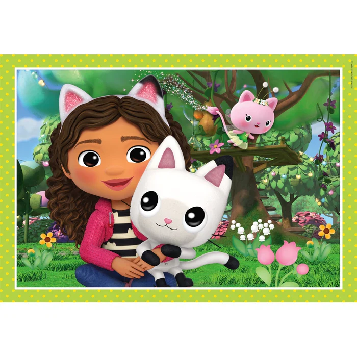 Puzzle Gabby'S Dollhouse 4 In 1 - immagine 3