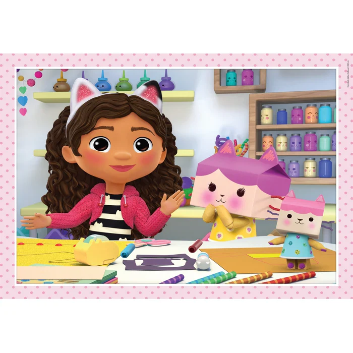 Puzzle Gabby'S Dollhouse 4 In 1 - immagine 4