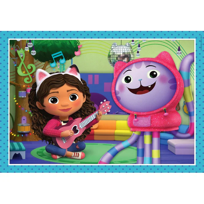 Puzzle Gabby'S Dollhouse 4 In 1 - immagine 5