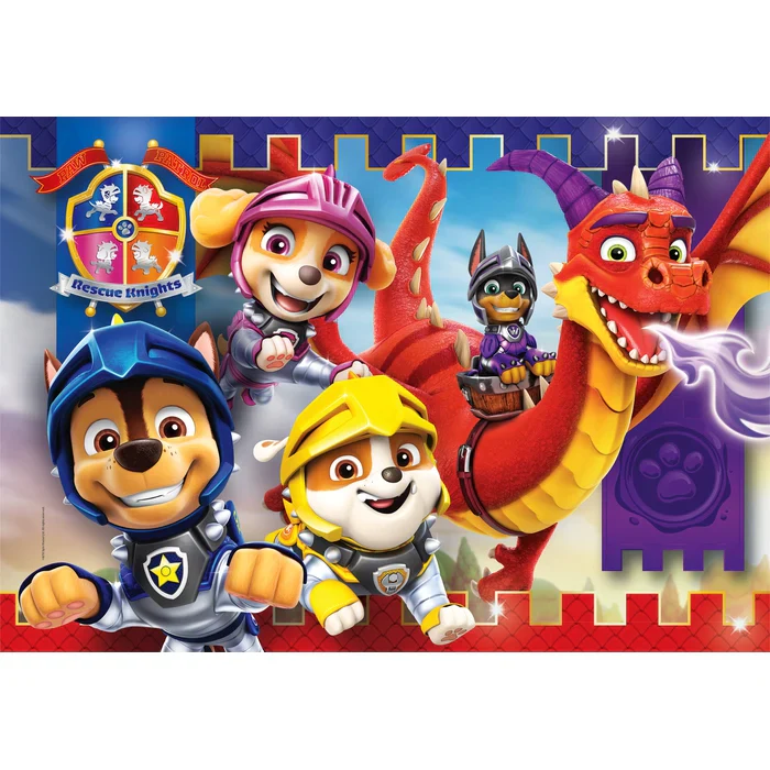 Puzzle Paw Patrol 2X60 Pz - immagine 4