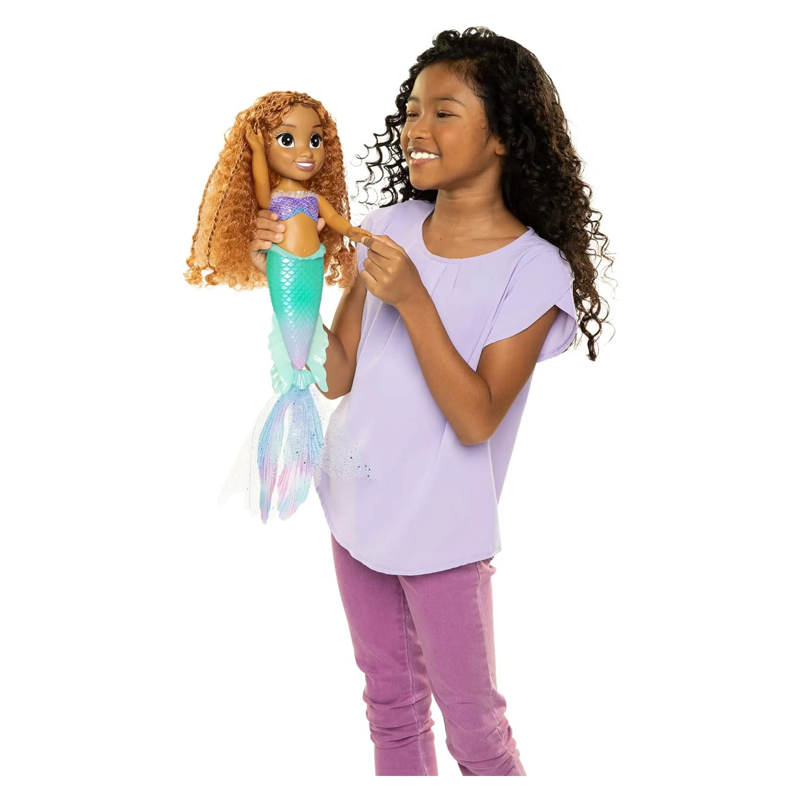 La Sirenetta Movie bambola Ariel 38 cm - immagine 4