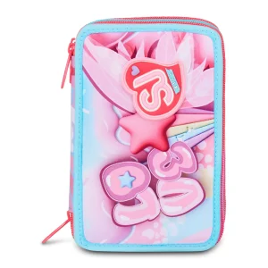 ZAINO ESTENSIBILE BIG - PLUSHY RABBIT + ASTUCCIO 3 ZIP + OMAGGIO DIGITAL WATCH "TINTA UNITA"