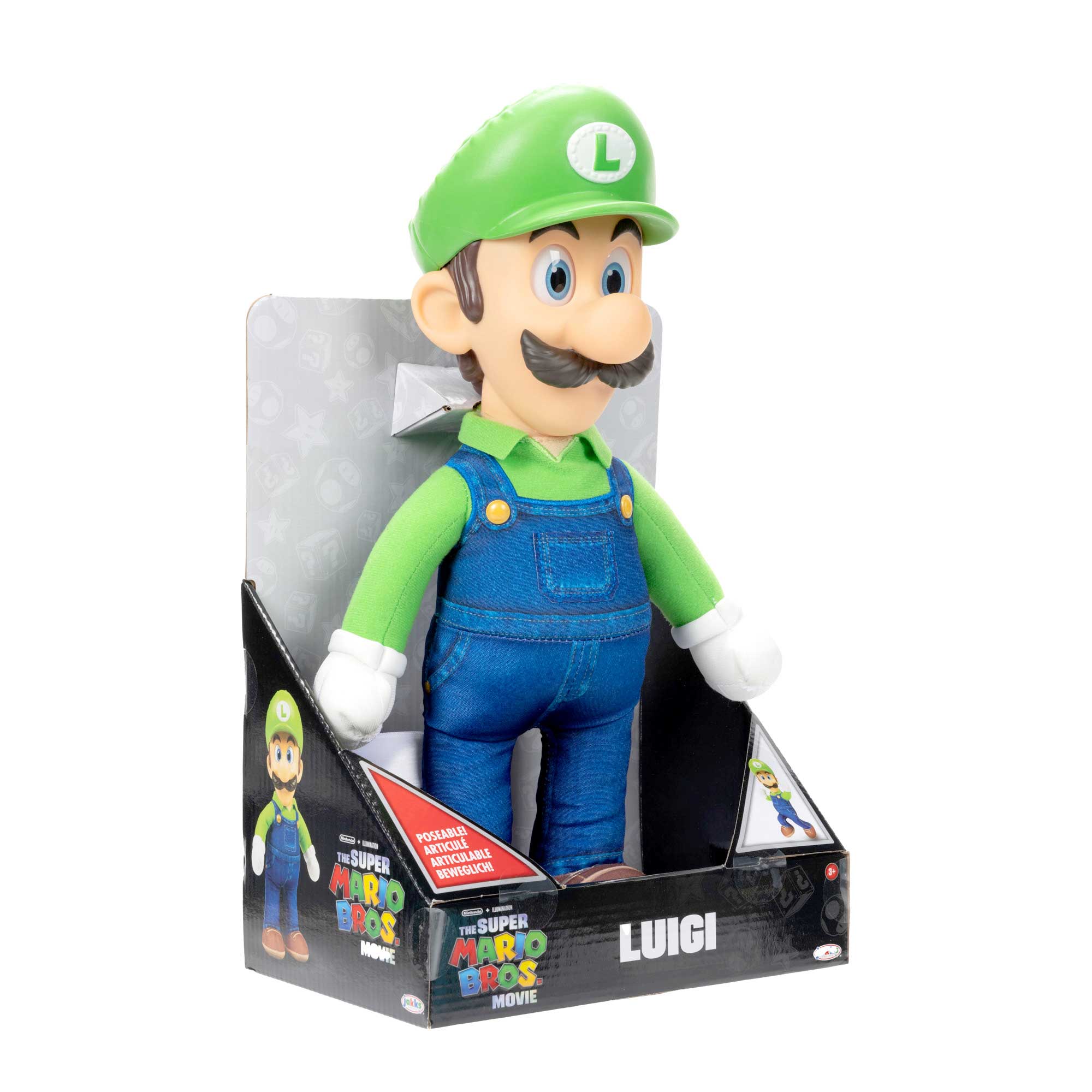Super Mario Movie plush Luigi - immagine 5