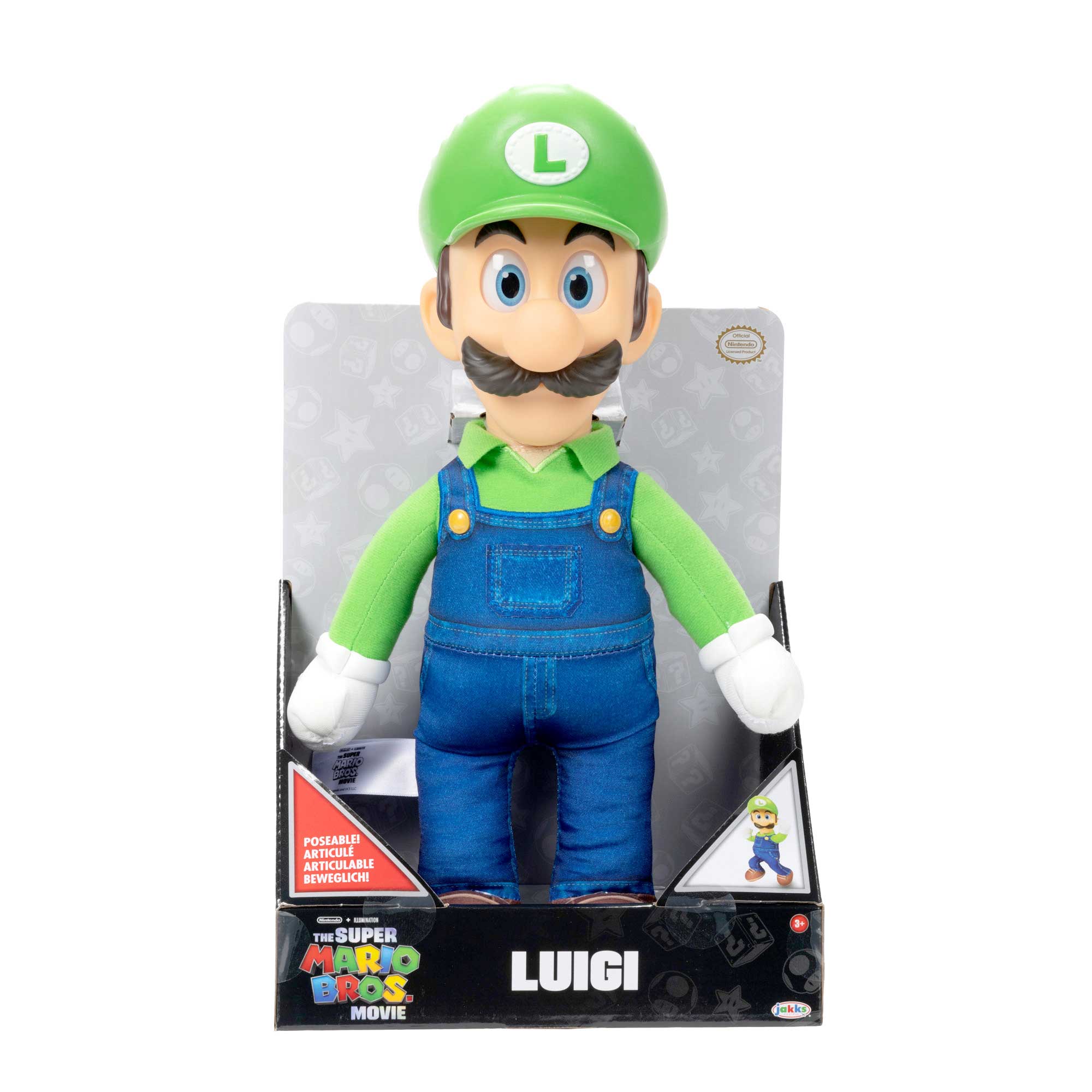 Super Mario Movie plush Luigi - immagine 3