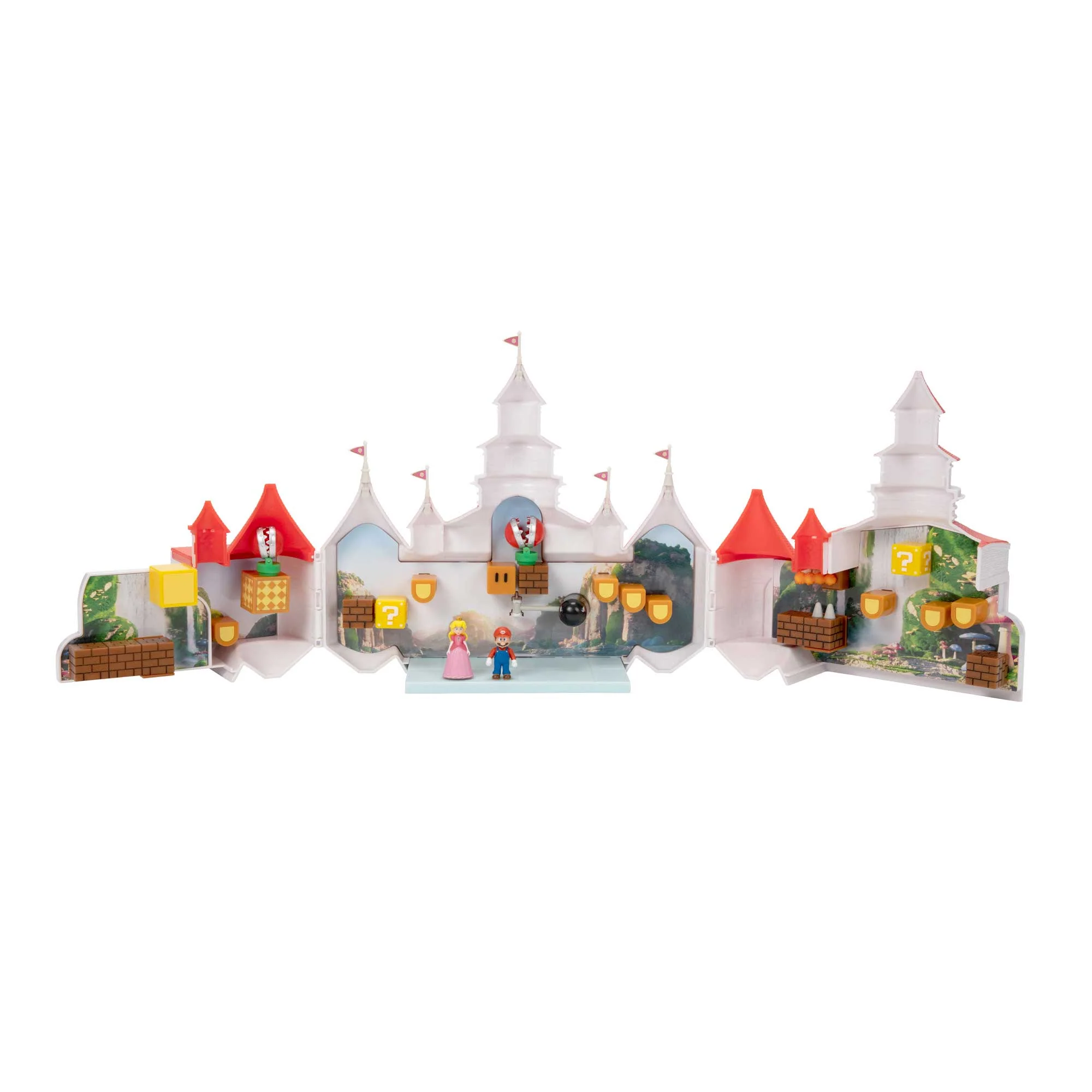 Super Mario Movie Deluxe playset castello di Peach con personaggi 4 cm - immagine 9