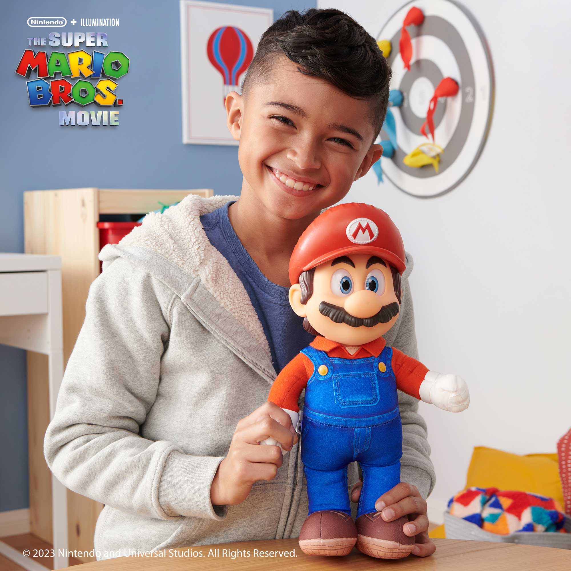Super Mario Movie plush Mario - immagine 9