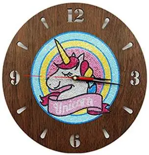 Diamond Painting Orologio Unicorno Luminoso