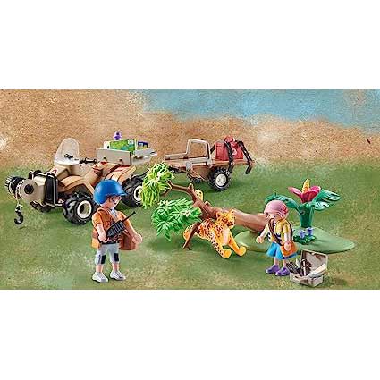 Playmobil Quad Di Soccorso Animali - immagine 3