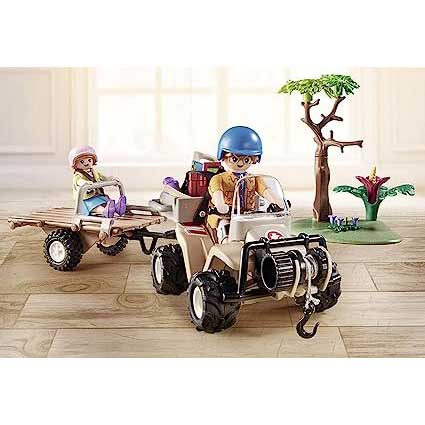 Playmobil Quad Di Soccorso Animali - immagine 6