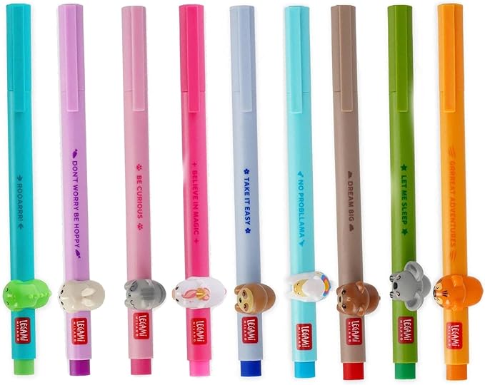 LEGAMI – Penna Gel con Animaletto Decorativo – Lovely Friends