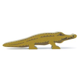 COCCODRILLO IN LEGNO
