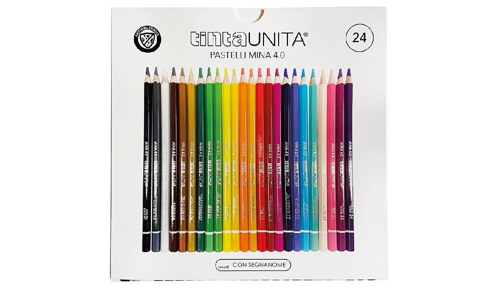 24 PASTELLI A MATITA MINA 4.0 - TINTAUNITA - immagine 2