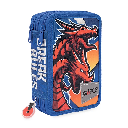 ASTUCCIO 3ZIP DRAGON - GOPOP - immagine 2