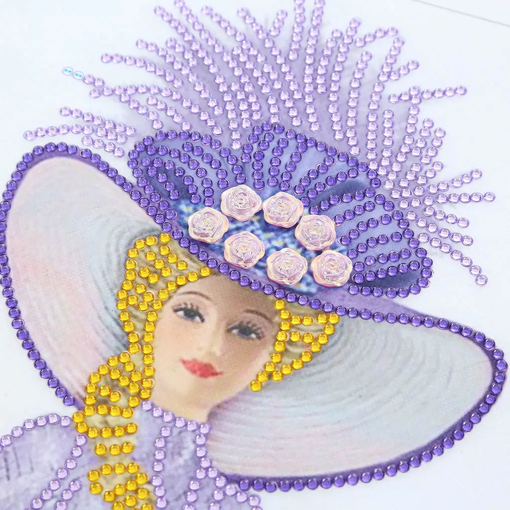 Diamond Painting Dama Lavanda - immagine 4