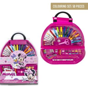 Valigetta Coloring Minnie – Set Cancelleria 50 pezzi