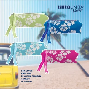 Astuccio Bauletto TintaUnita Vintage  in silicone