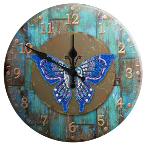 Diamond Painting Orologio Farfalla