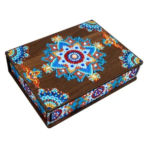 Diamond Painting Portagioie Blue Mandala