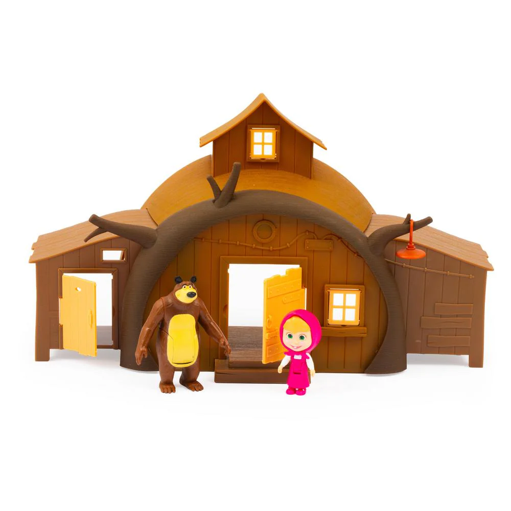 Masha playset casa con 2 personaggi - immagine 3