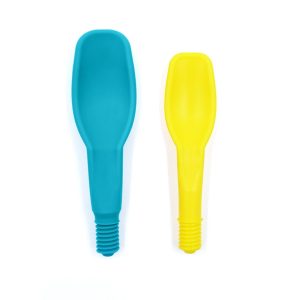 TESTINA SINGOLA CUCCHIAIO TURCHESE GRANDE/DURO PER Z-VIBE STRUMENTO ORALE VIBRANTE