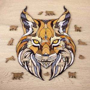 PUZZLE CON TESSERE ANIMALI – Lince