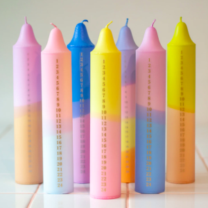 CANDELA AVVENTO COLORI PASTELLO – XXL