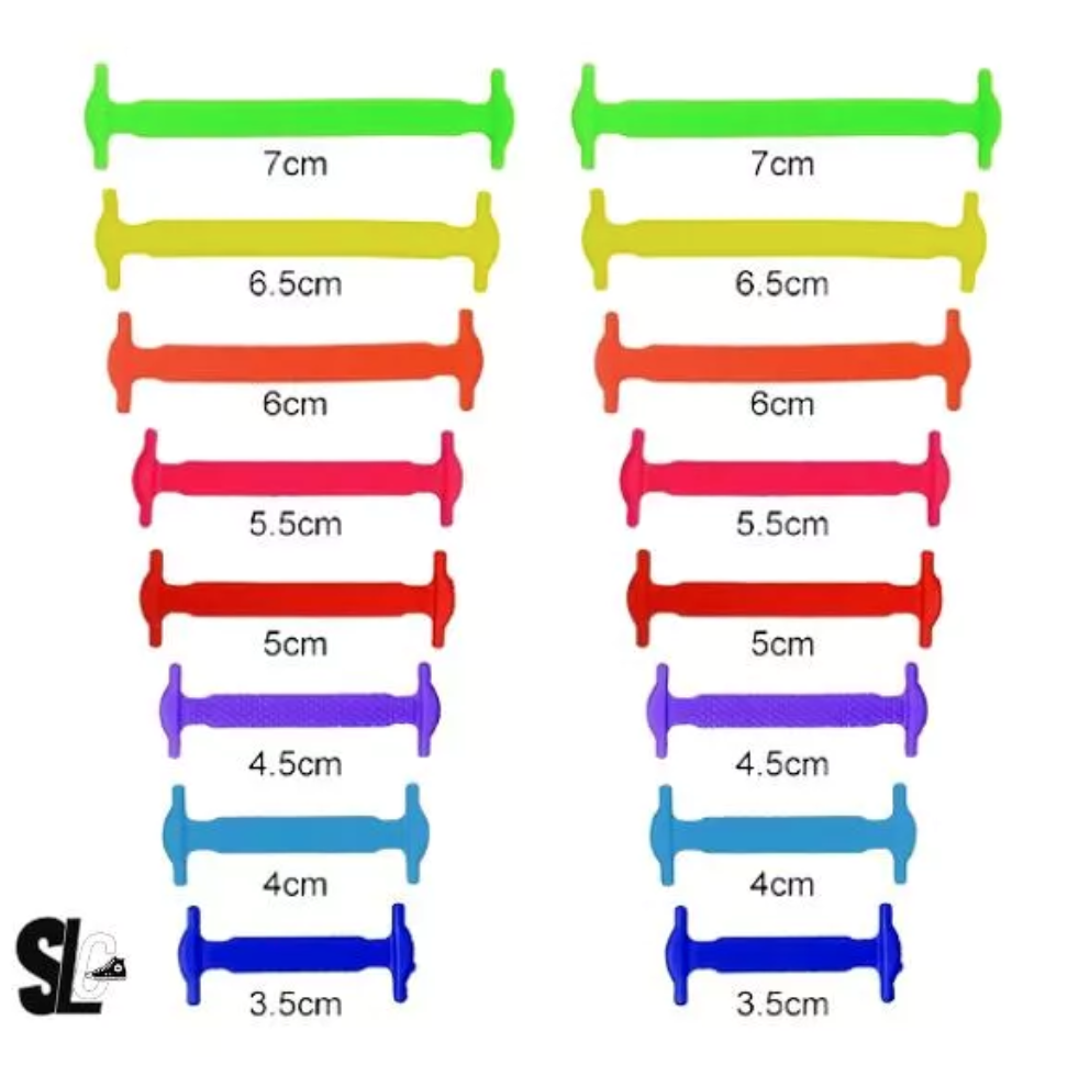 LACCI PER SCARPE IN SILICONE – nero - immagine 4