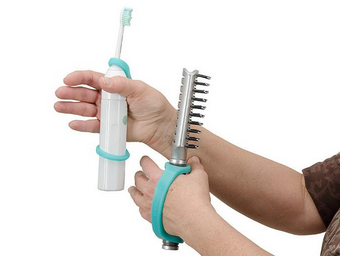 EAZYHOLD® MANIGLIA UNIVERSALE – 2 pz turchese foro medio ragazzi/adulti - immagine 3