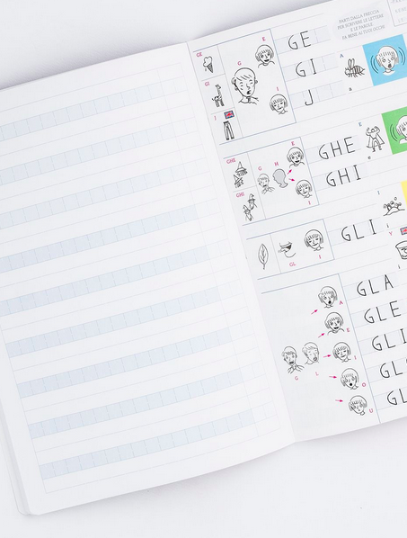 QUADERNO SUPER RIGHE 1 per favorire lettoscrittura - immagine 3