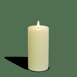 CANDELA REALISTICA LED IN VERA CERA – 20CM