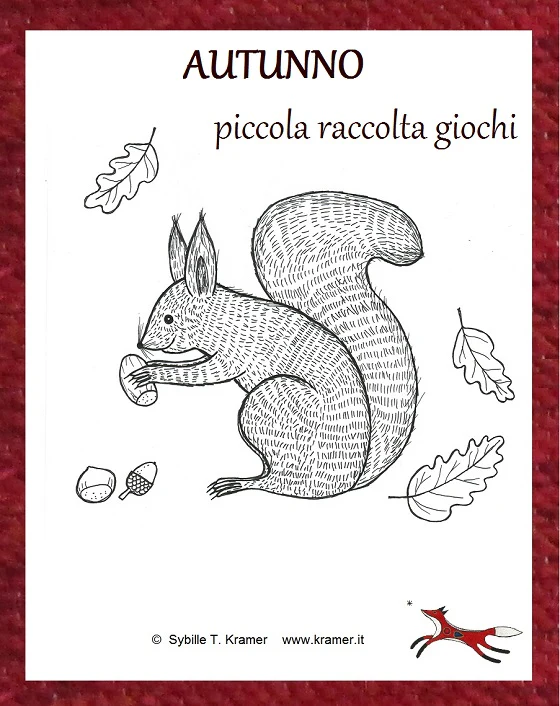 Raccolta Giochi Didattici "Autunno" multilingua. Formato pdf, età 4-10 - immagine 3
