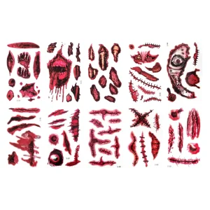 Tatuaggi temporanei - Spaventoso Halloween