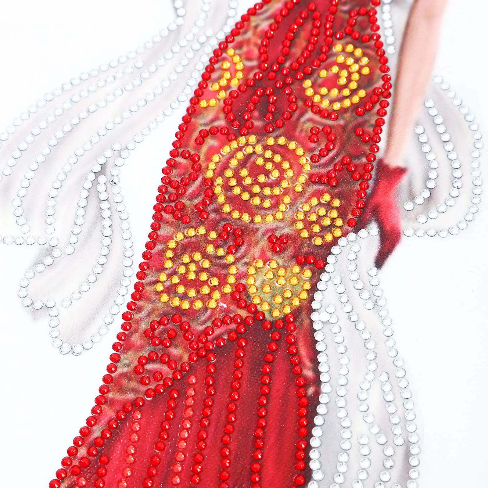 Diamond Painting Dama Rossa - immagine 4