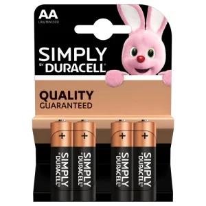 Batteria DURACELL AA SIMPLY alcaline stilo