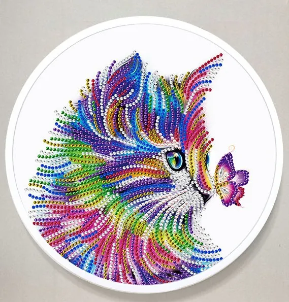Diamond Painting Gatto Arcobaleno