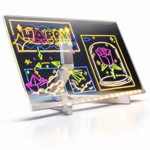Traccia Magica- Lavagnetta Luminosa per Disegnare, Scrivere e Imparare