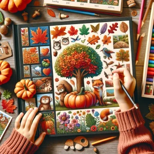 Set Apprendere Giocando Autunno - Lapbook