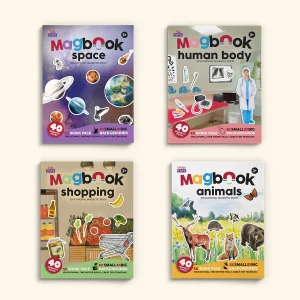 Set di 4 libri magnetici Magbook con uno sconto del 25%