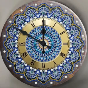 Diamond Painting Orologio Mandala