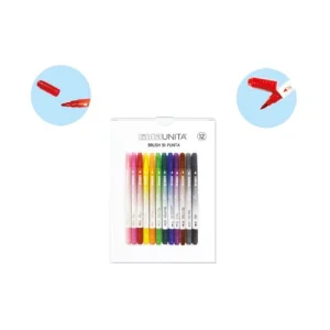 PENNARELLI BRUSH TINTA UNITA CONF. DA 12