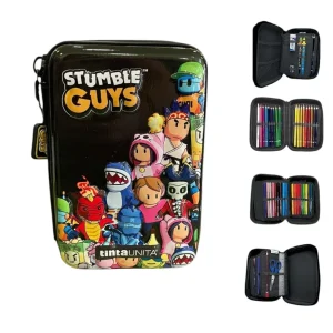 Zaino + Astuccio One Time "TINTA UNITA" - STUMBLE GUYS - 2025/2026 + OMAGGIO DIGITAL WATCH "TINTA UNITA"