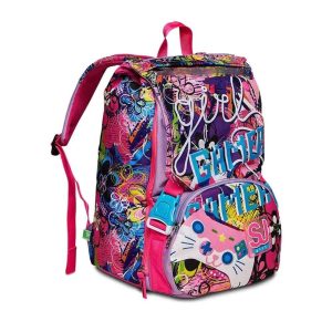 ZAINO ESTENSIBILE BIG - GLEAMLED GIRL  + OMAGGIO DIGITAL WATCH "TINTA UNITA"