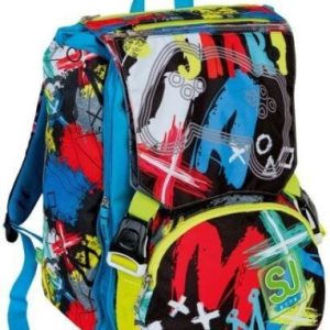 ZAINO SCUOLA SDOPPIABILE BIG SJ GANG - GLITZLED BOY + OMAGGIO CUFFIE WIRELESS