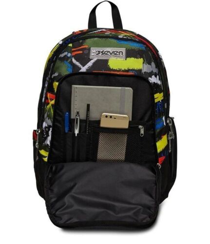 ZAINO ADVANCED POCKETS SEVEN FLUO BELTS + OMAGGIO CUFFIE WIRELESS - immagine 5