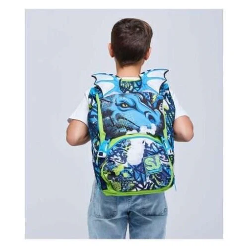 ZAINO SDOPPIABILE + ASTUCCIO BIG DRAGGY SJ GANG + OMAGGIO CUFFIE WIRELESS - immagine 9